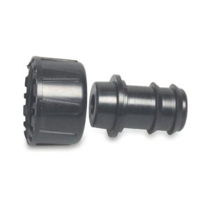 Schlauchtülle PP 3/4" x 16 mm Innengewinde x Tülle 4bar Schwarz