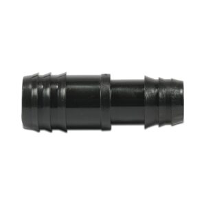 Schlauchverbinder POM 25 mm x 16 mm Tülle 4bar Schwarz