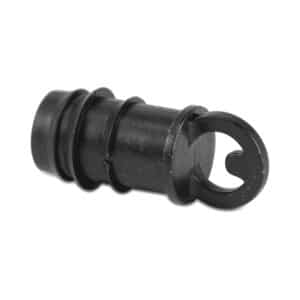 Stopfen POM 20 mm Tülle 4bar Schwarz