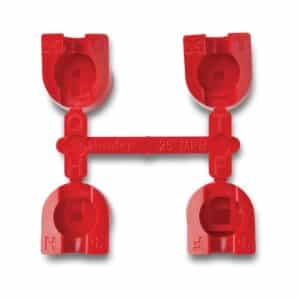 Hunter MPR-25 4-pcs Düse Satz 4.5bar 90°- 360° Rot
