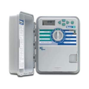 Hunter XC-Hybrid Outdoor 600 Steuergerät Kunststoff 9VDC Weiß/Blau 6 Stationen