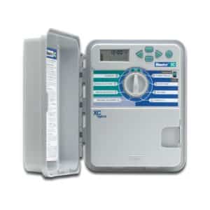 Hunter XC-Hybrid Outdoor 1200 Steuergerät Kunststoff 9VDC Weiß/Blau 12 Stationen
