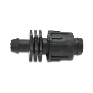 Abzweig PP 8 mm x 17 mm Einsteck x Tape 6bar Schwarz