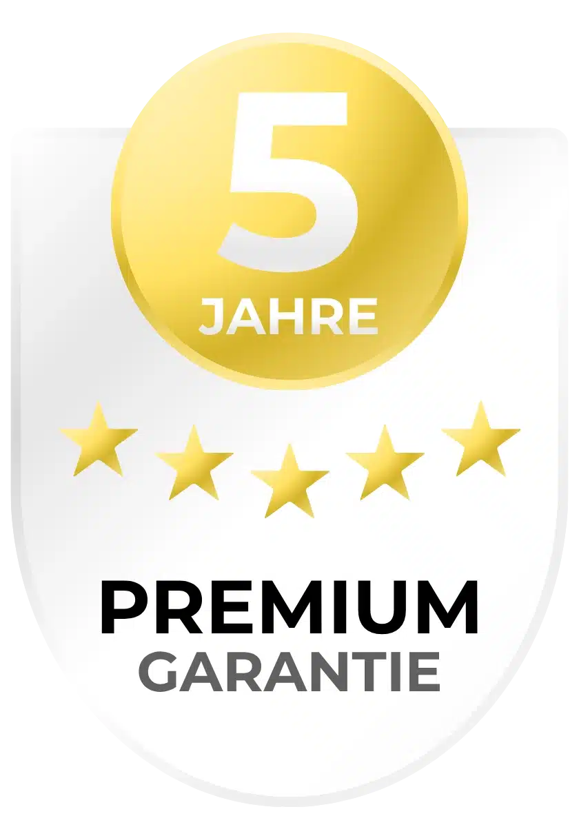 5 Jahre Premium-Garantie