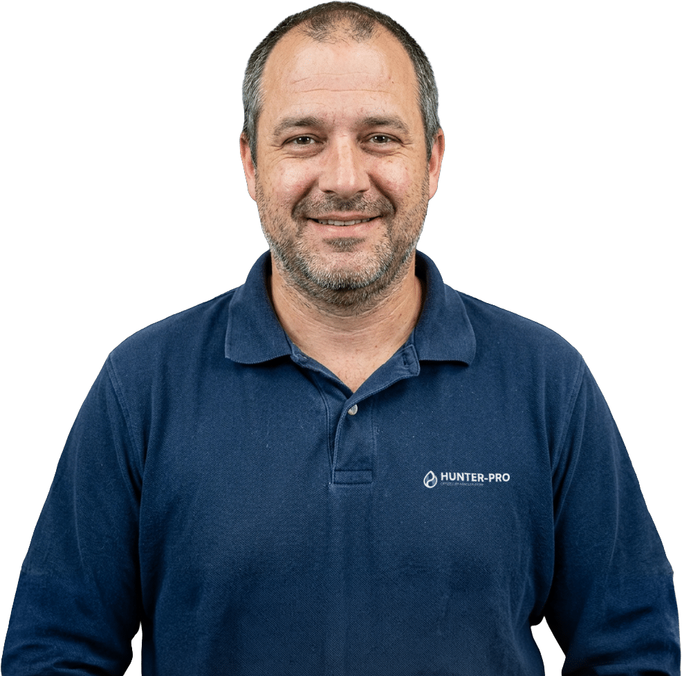 Martin, Beregnungs-Planer bei Hunter-Pro