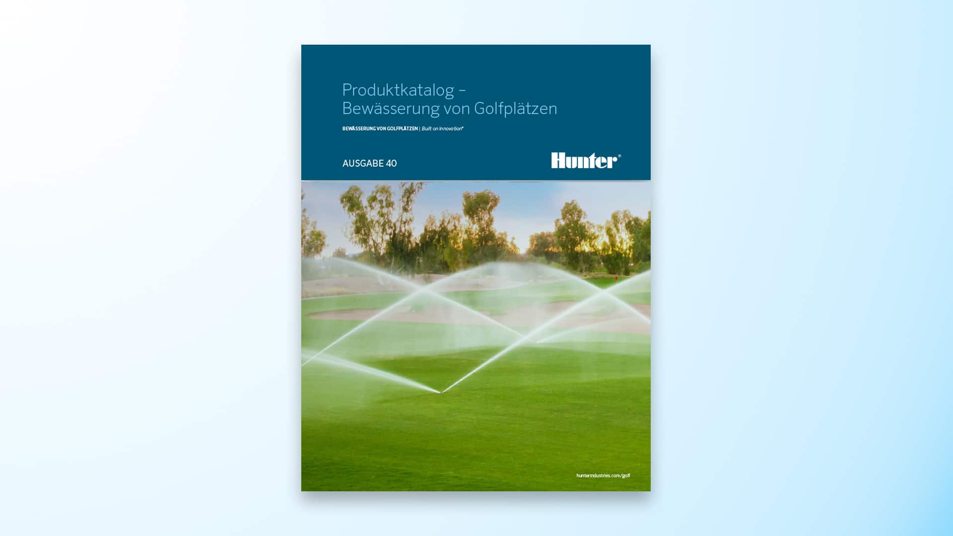 Hunter Golf-Katalog