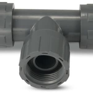 Rain Bird RB1203-010 Verteilerstück PVC 1" Innengewinde x Überwurfmutter IG 10bar Grau