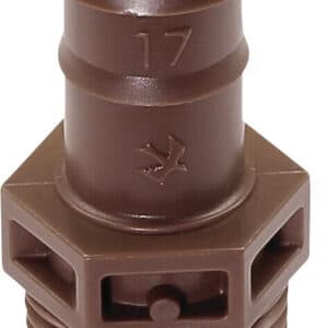 Rain Bird XFF17 Adapter Kunststoff 1/2" x 17 mm Außengewinde x Tülle 3,5bar Braun (VE 10 Stück)