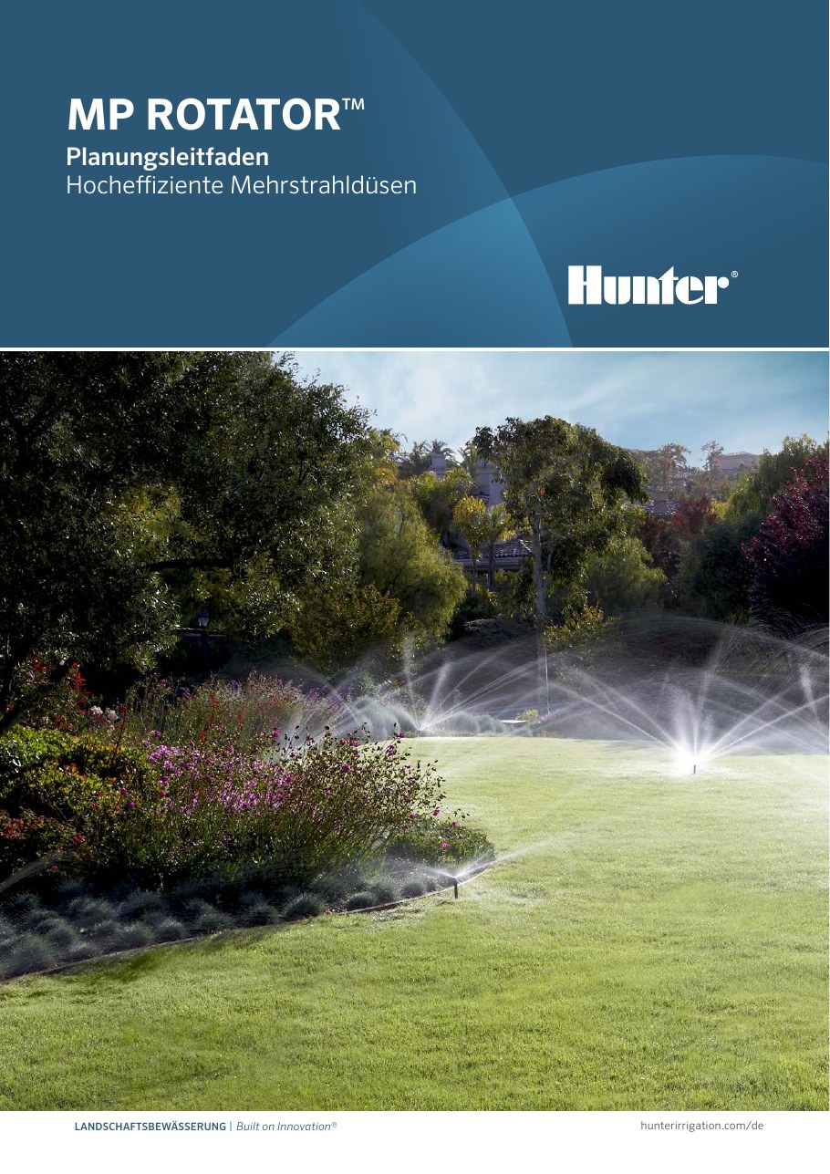 Hunter MP Rotator Planungsleitfaden